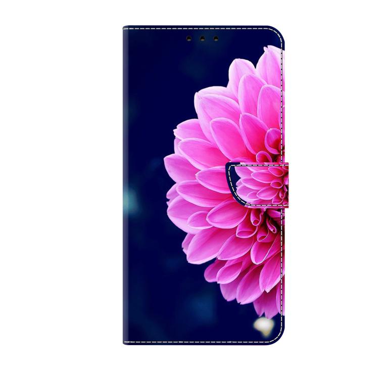 For Redmi Note 14 Pro 4G / 5G Crystal-Like Painted Vegan Leather Phone Case