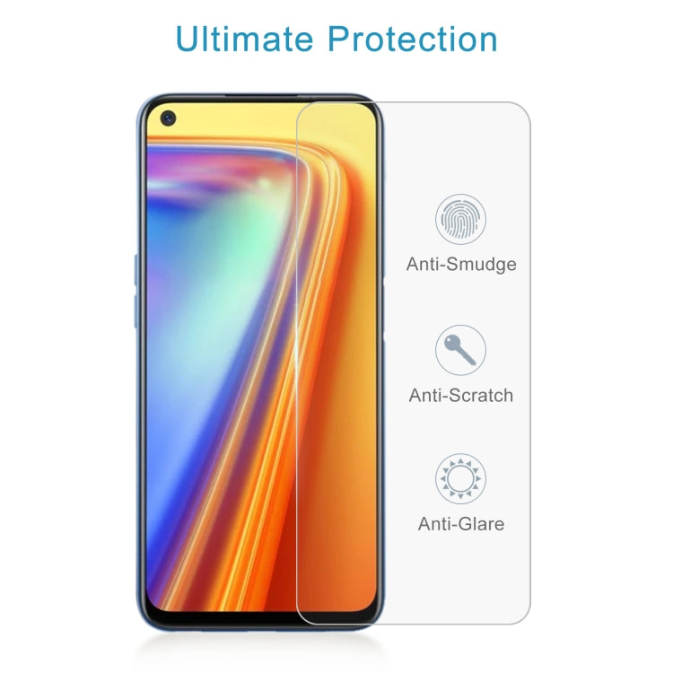 10 PCS For OPPO Realme 7  0.26mm 9H 2.5D Tempered Glass Film