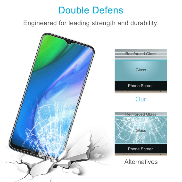 10 PCS For OPPO Realme V3 0.26mm 9H 2.5D Tempered Glass Film