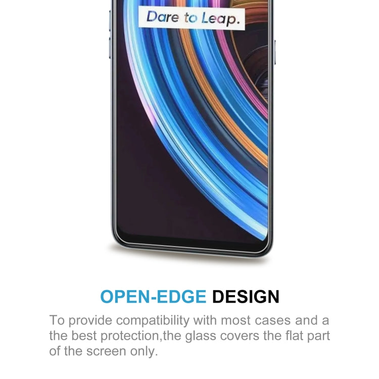 10 PCS For OPPO Realme X7 0.26mm 9H 2.5D Tempered Glass Film
