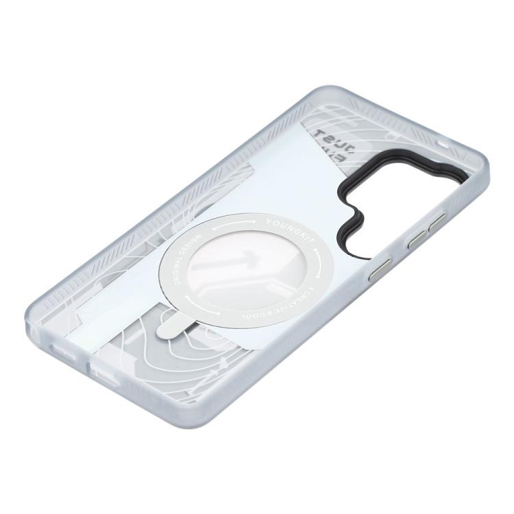 For Samsung Galaxy S26 Ultra 5G YOUNGKIT Starship Series Rotation Holder IMD TPU Magnetic Phone Case