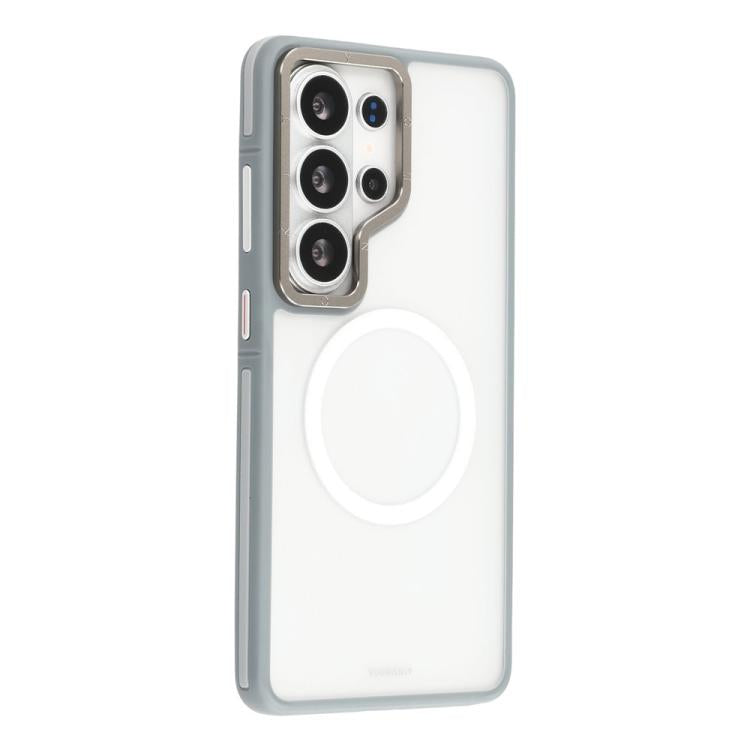 For Samsung Galaxy S26 Ultra 5G YOUNGKIT Rocky Sand Skin-Touch Matte TPU PC Hybrid Magnetic Phone Case