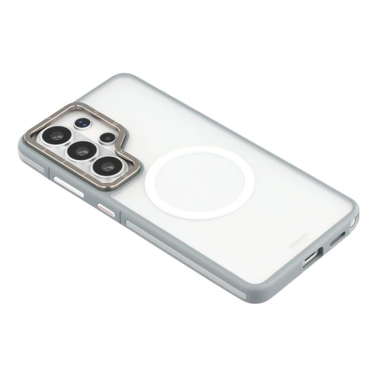 For Samsung Galaxy S26 Ultra 5G YOUNGKIT Rocky Sand Skin-Touch Matte TPU PC Hybrid Magnetic Phone Case
