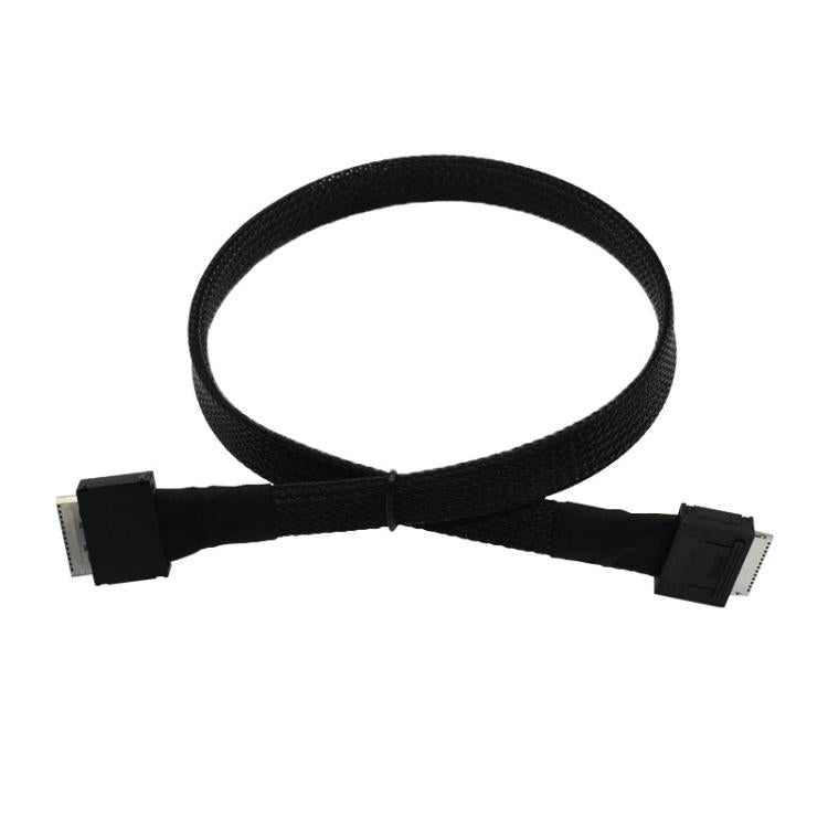 WG181 OculinkSFF-8611 8I to SFF-8611 8I High-speed Data Transmission Connection Cable, Length:0.5m