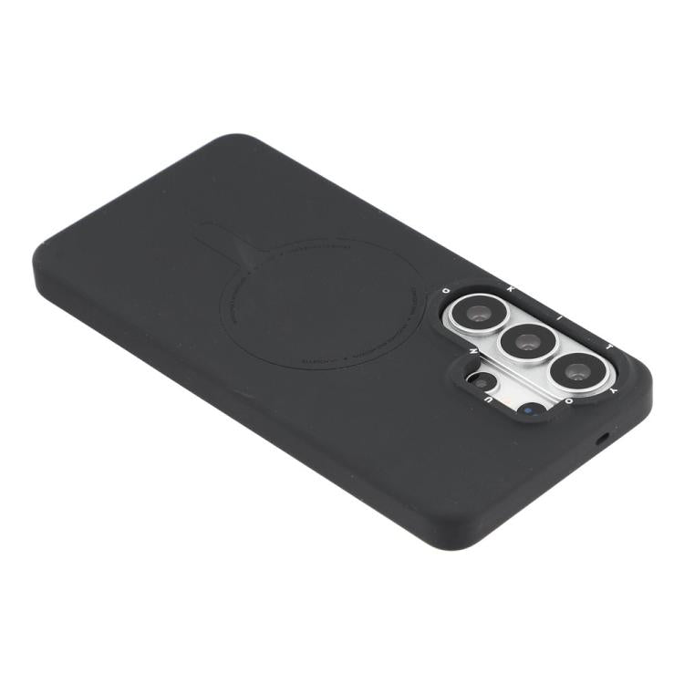 For Samsung Galaxy S26 Ultra 5G YOUNGKIT Morandi Series Magnetic Liquid Silicone PC Phone Case