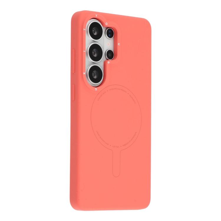 For Samsung Galaxy S26 Ultra 5G YOUNGKIT Morandi Series Magnetic Liquid Silicone PC Phone Case