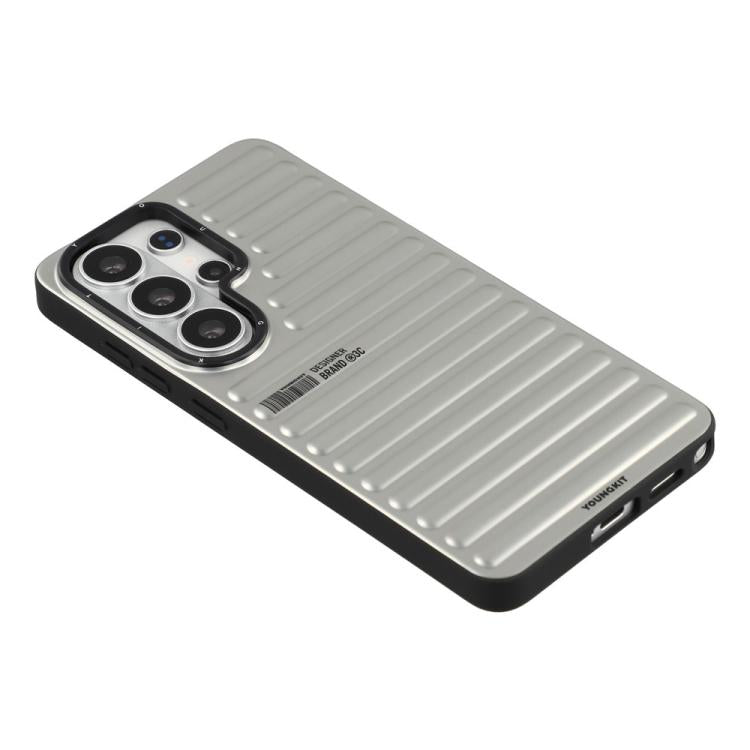 For Samsung Galaxy S26 Ultra 5G YOUNGKIT True Color Suitcase Texture IMD TPU Magnetic Phone Case