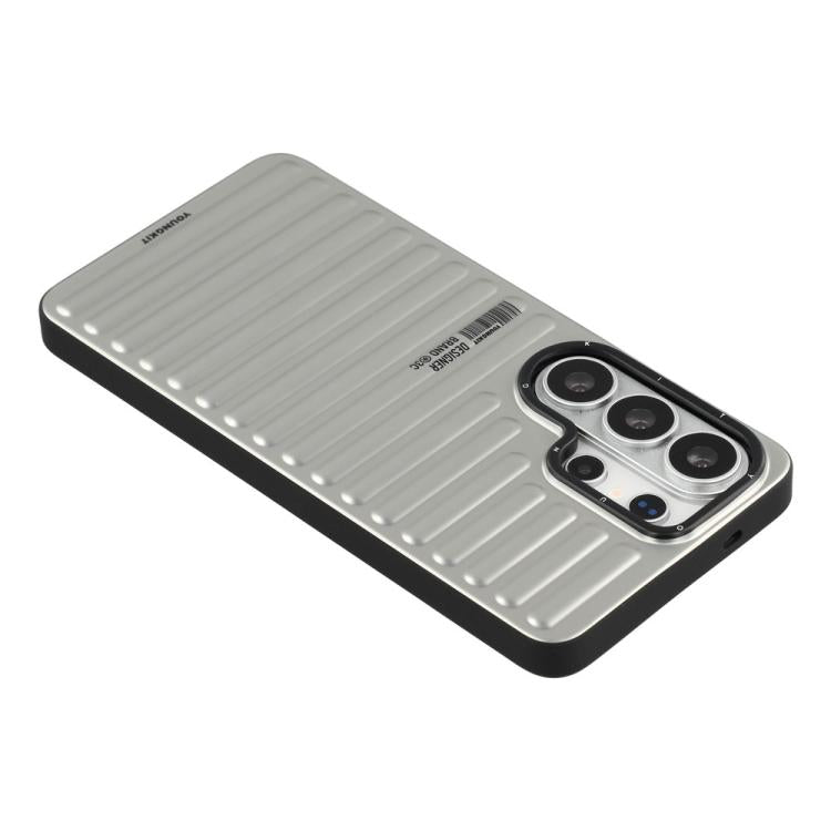 For Samsung Galaxy S26 Ultra 5G YOUNGKIT True Color Suitcase Texture IMD TPU Magnetic Phone Case