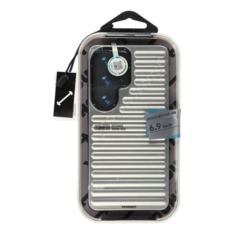 For Samsung Galaxy S26 Ultra 5G YOUNGKIT True Color Suitcase Texture IMD TPU Magnetic Phone Case
