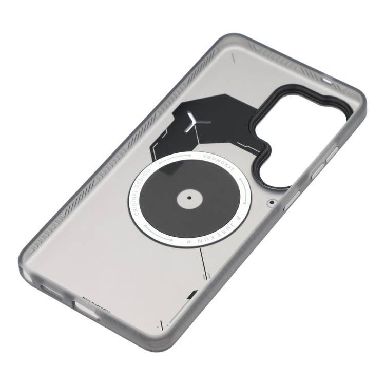 For Samsung Galaxy S26 Ultra 5G YOUNGKIT Disc Design Series TPU PC Hybrid Magnetic Phone Case