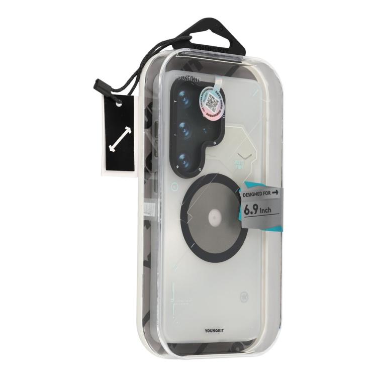 For Samsung Galaxy S26 Ultra 5G YOUNGKIT Disc Design Series TPU PC Hybrid Magnetic Phone Case