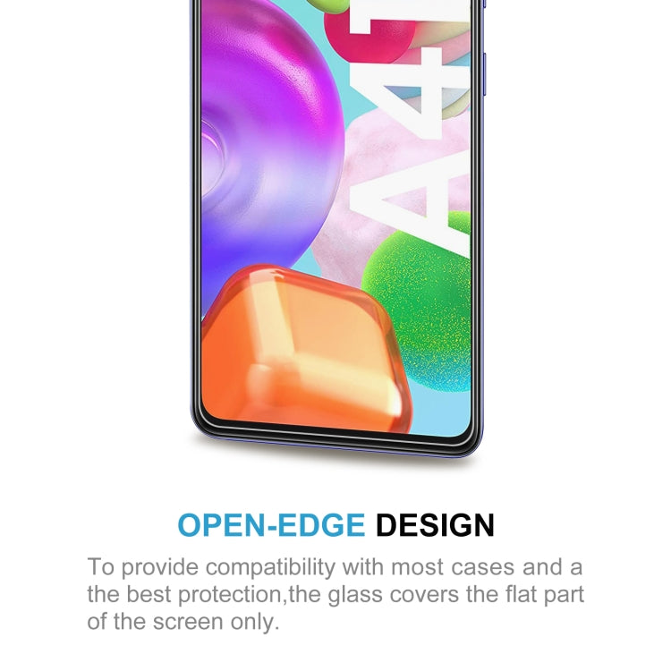For Samsung Galaxy A41 10 PCS 0.26mm 9H 2.5D Tempered Glass Film