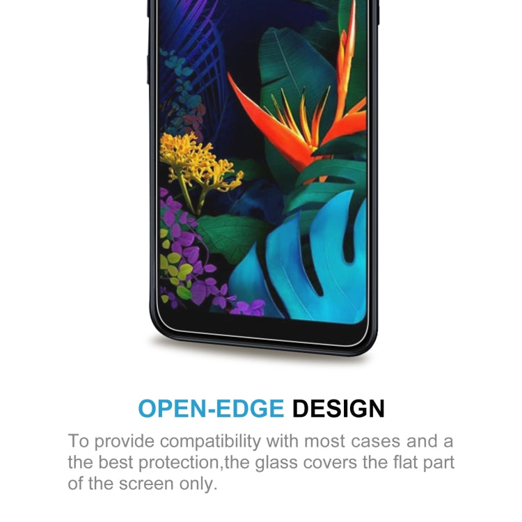 For LG K50 50 PCS 0.26mm 9H 2.5D Tempered Glass Film