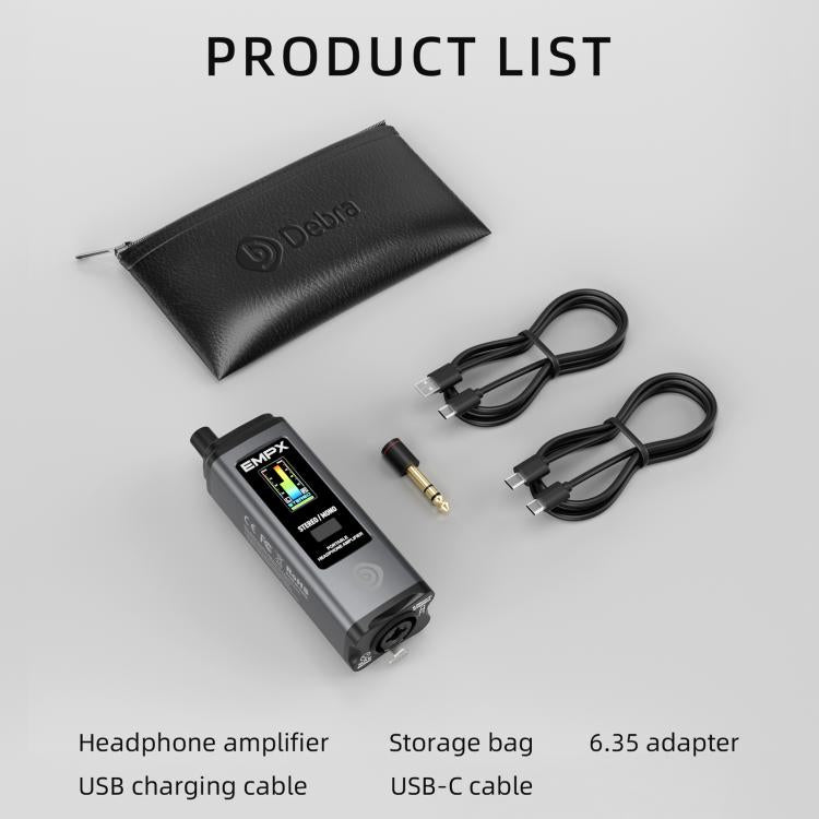 DEBRA EMPX Portable Professional Monitor Headphone Amplifier