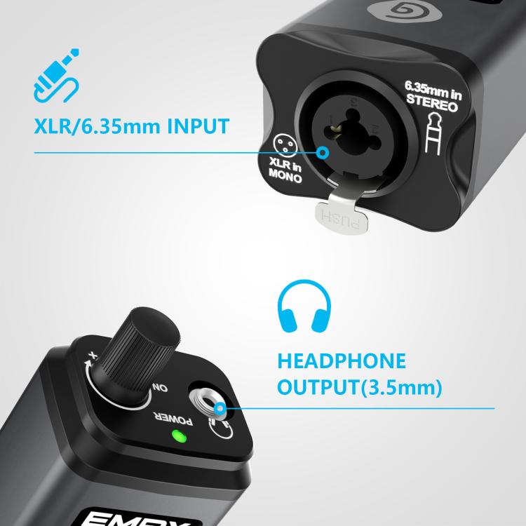 DEBRA EMPX Portable Professional Monitor Headphone Amplifier