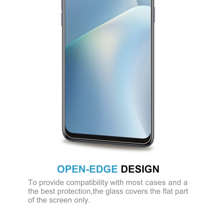 For OPPO A93 50 PCS 0.26mm 9H 2.5D Tempered Glass Film