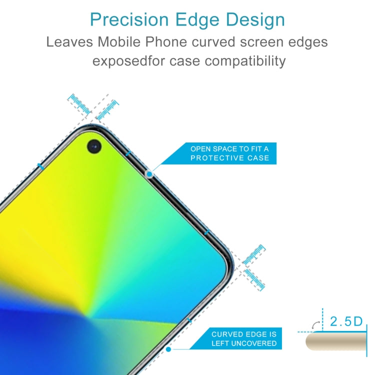 For OPPO Realme 7i 50 PCS 0.26mm 9H 2.5D Tempered Glass Film