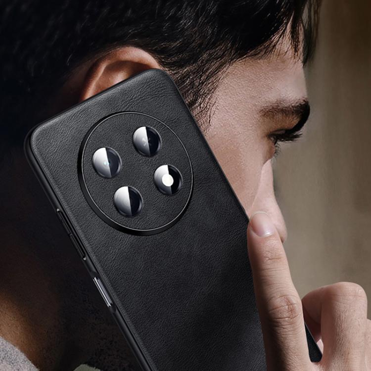 For Huawei Enjoy 90 / Enjoy 90 Plus 5G SULADA Shockproof TPU Hybrid Handmade Leather Precise Hole Phone Case