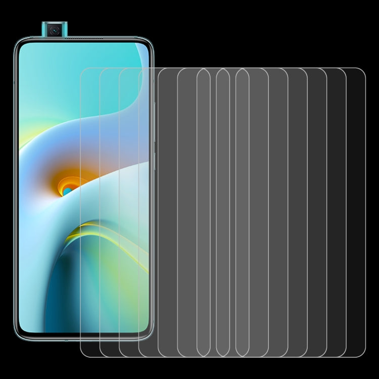 For Xiaomi Redmi K30 Ultra 50 PCS 0.26mm 9H 2.5D Tempered Glass Film