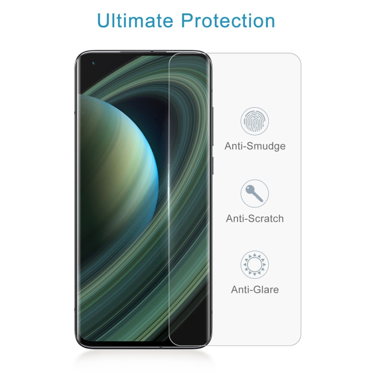 For Xiaomi Mi 10 Ultra 50 PCS 0.26mm 9H 2.5D Tempered Glass Film