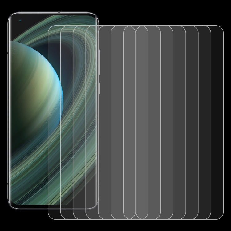 For Xiaomi Mi 10 Ultra 50 PCS 0.26mm 9H 2.5D Tempered Glass Film