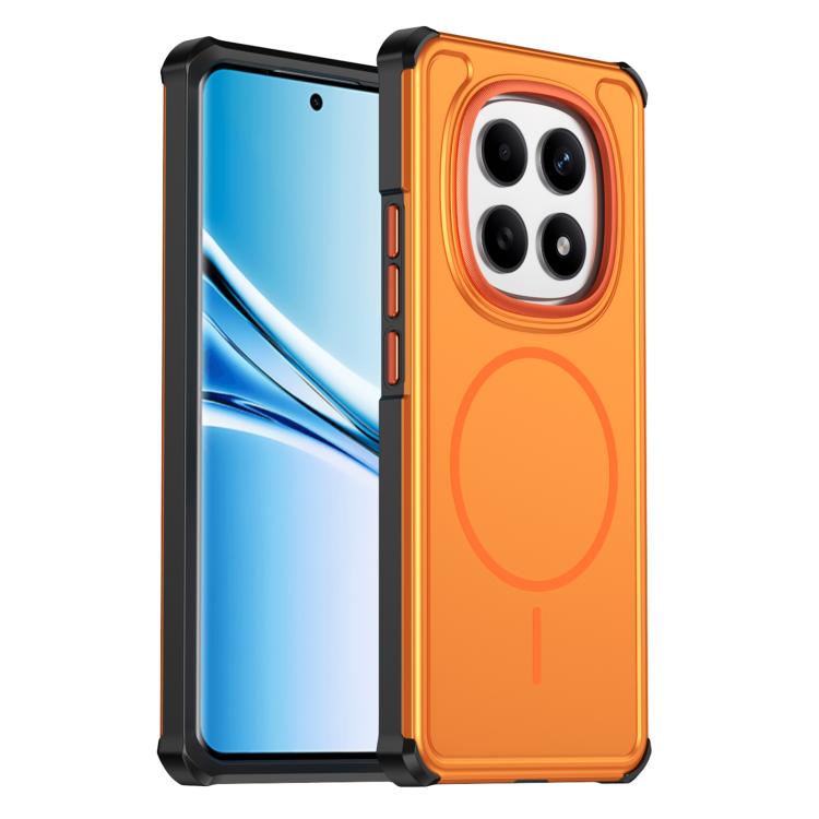 For Redmi Note 15 4G / 5G Global 164mm Solid Color 2 in 1 Magnetic Airbag Shockproof Phone Case