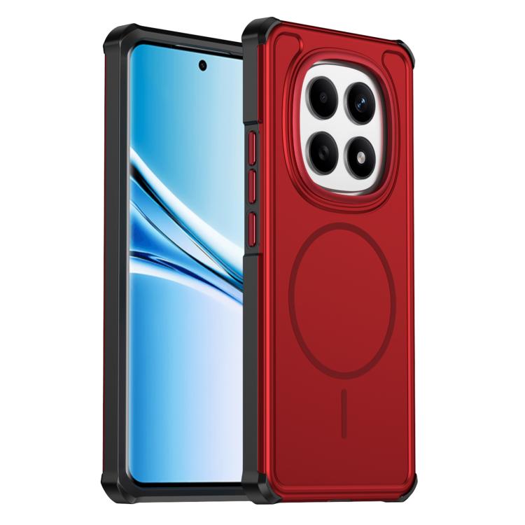 For Redmi Note 15 4G / 5G Global 164mm Solid Color 2 in 1 Magnetic Airbag Shockproof Phone Case