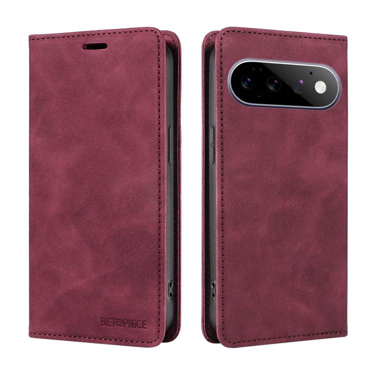 For Google Pixel 11 / Pixel 11 Pro BETOPNICE Suction RFID Anti-theft Leather Phone Case