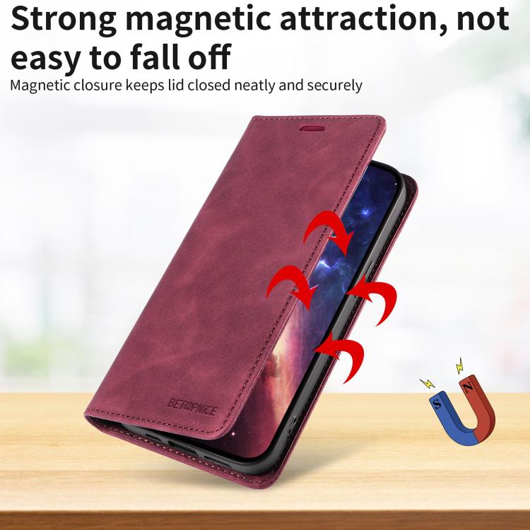 For Google Pixel 11 / Pixel 11 Pro BETOPNICE Suction RFID Anti-theft Leather Phone Case