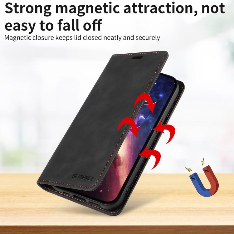 For Google Pixel 11 / Pixel 11 Pro BETOPNICE Suction RFID Anti-theft Leather Phone Case