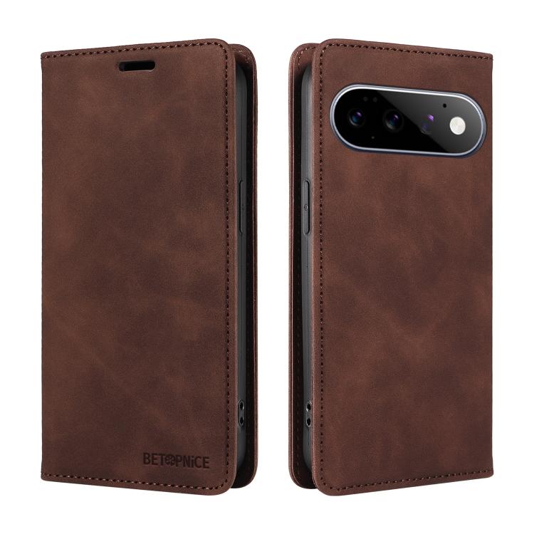 For Google Pixel 11 / Pixel 11 Pro BETOPNICE Suction RFID Anti-theft Leather Phone Case