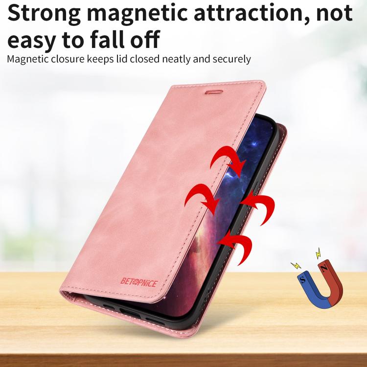 For Google Pixel 11 Pro XL BETOPNICE Suction RFID Anti-theft Leather Phone Case