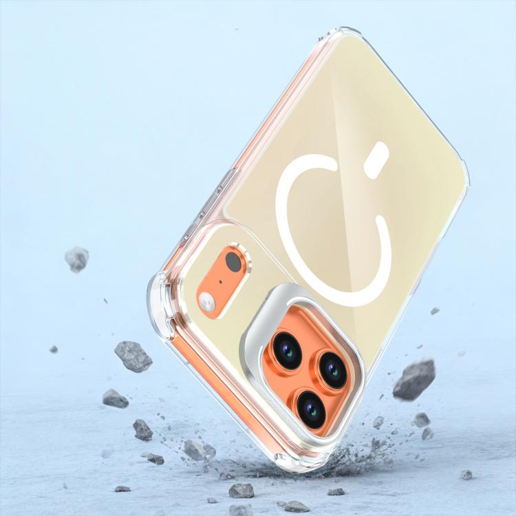 For iPhone 17 Pro Max Chameleon Lens Kickstand Magnetic Phone Case