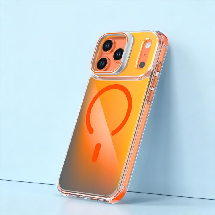 For iPhone 17 Pro Max Chameleon Lens Kickstand Magnetic Phone Case