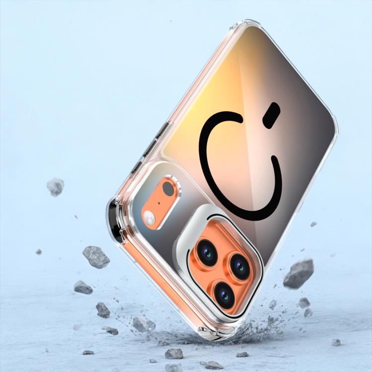For iPhone 17 Pro Max Chameleon Lens Kickstand Magnetic Phone Case
