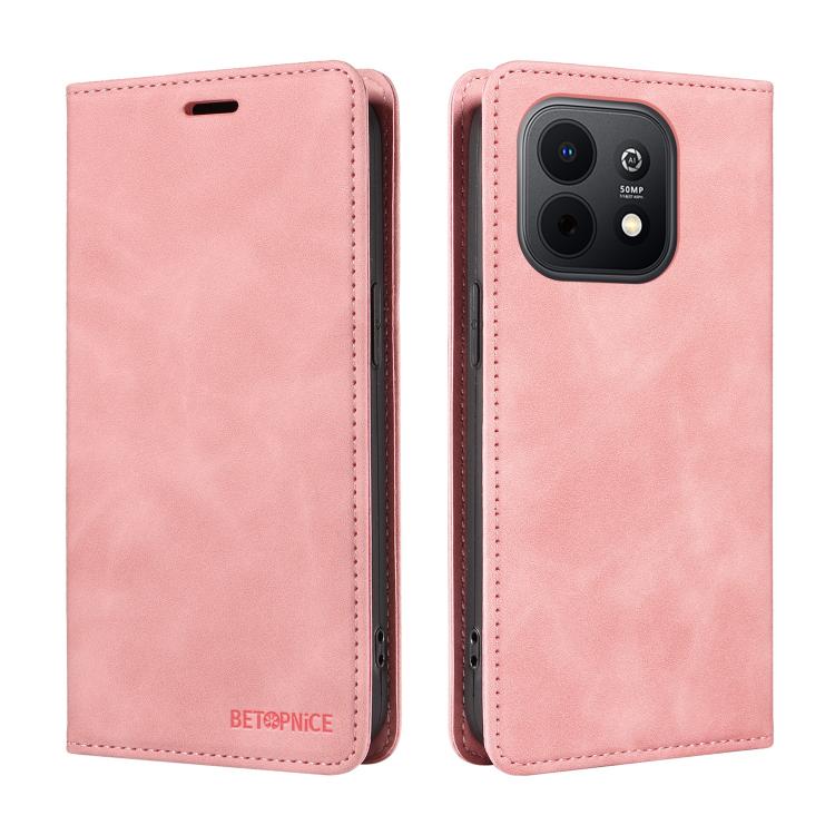 For Huawei Enjoy 90 / Enjoy 90 Plus 5G BETOPNICE Suction RFID Anti-theft Leather Phone Case