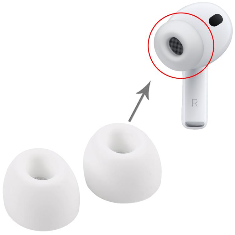 For Apple AirPods Pro 3 Silicone Ear Tips Left / Right Set, Size:S
