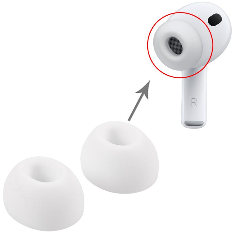 For Apple AirPods Pro 3 Silicone Ear Tips Left / Right Set, Size:M