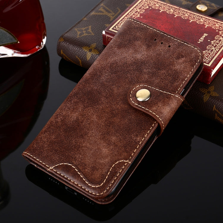 For iPhone 12 mini Rivet PU + TPU Horizontal Flip Leather Case with Holder & Card Slots & Wallet