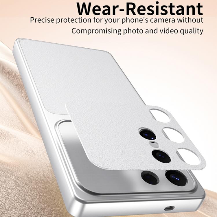 For Galaxy S23 FE 5G Lambskin Series Skin Feel Shockproof Phone Case