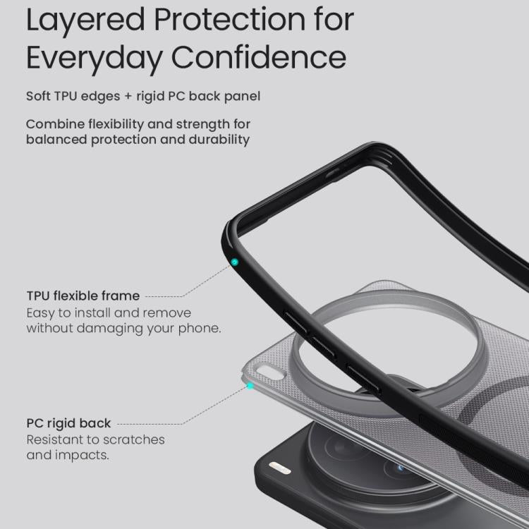 For vivo X300 Ultra NILLKIN Frosted Shield Pro Magnetic Magsafe Phone Case