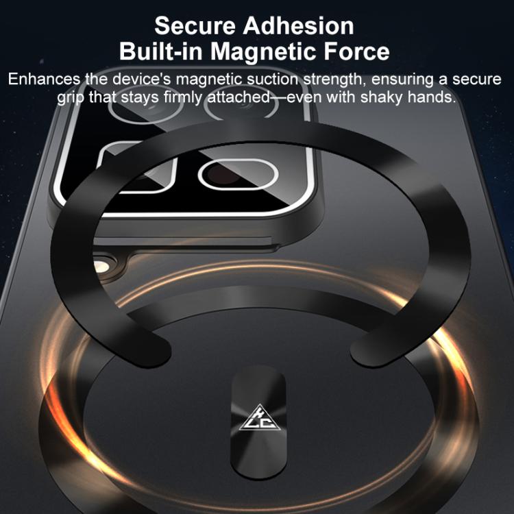 For vivo iQOO 15 Ultra 5G Ice Magnetic Explosion-proof Lens Film PC Phone Case