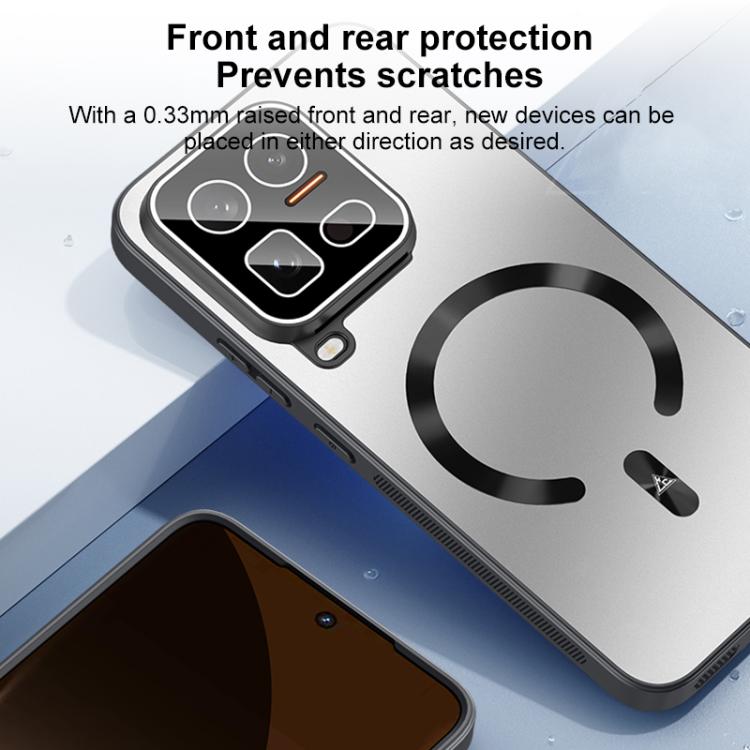 For vivo iQOO 15 Ultra 5G Ice Magnetic Explosion-proof Lens Film PC Phone Case