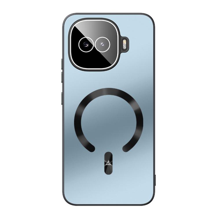 For vivo iQOO Z11 Turbo 5G Ice Magnetic Explosion-proof Lens Film PC Phone Case