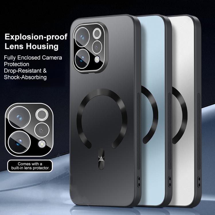 For vivo S50 5G Ice Magnetic Explosion-proof Lens Film PC Phone Case