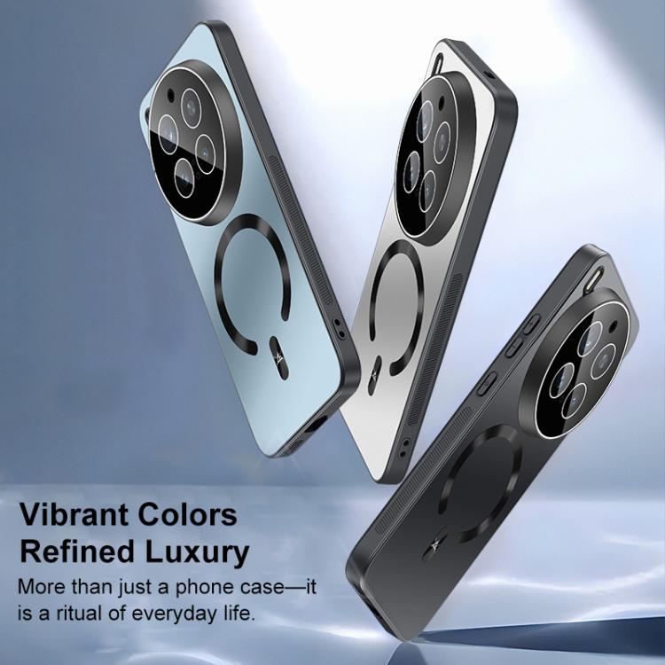 For vivo X300 Ice Magnetic Explosion-proof Lens Film PC Phone Case