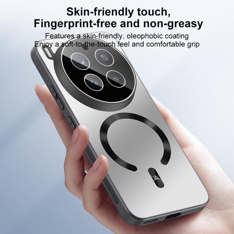 For vivo X300 Pro Ice Magnetic Explosion-proof Lens Film PC Phone Case