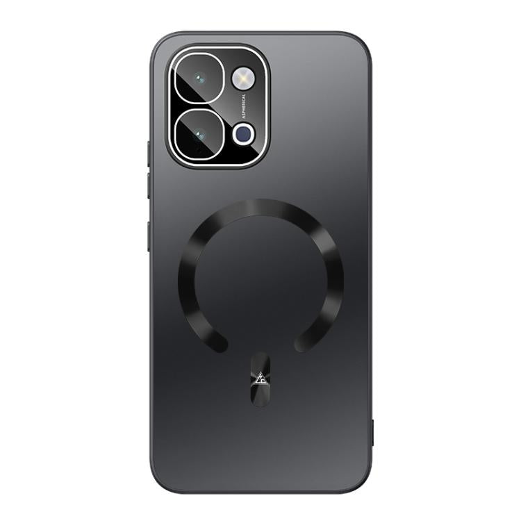 For vivo Y500i 5G Ice Magnetic Explosion-proof Lens Film PC Phone Case