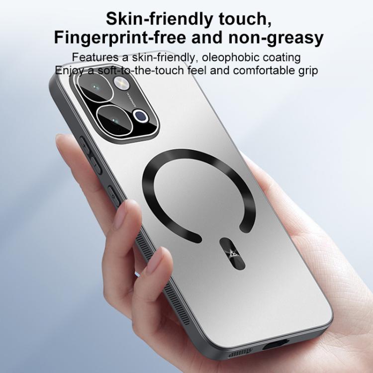 For vivo Y500i 5G Ice Magnetic Explosion-proof Lens Film PC Phone Case