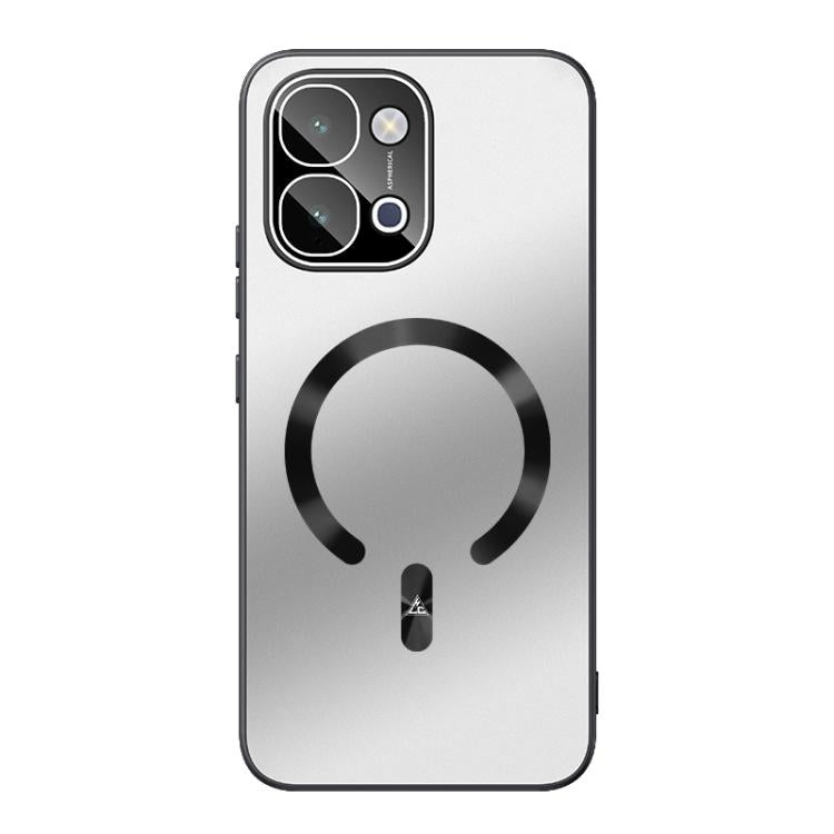 For vivo Y500i 5G Ice Magnetic Explosion-proof Lens Film PC Phone Case